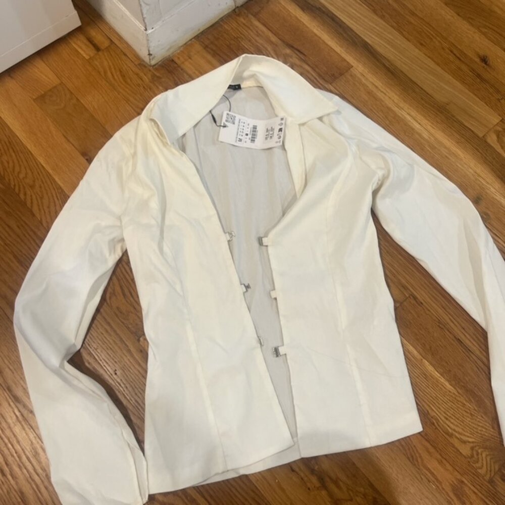 White Zara Top